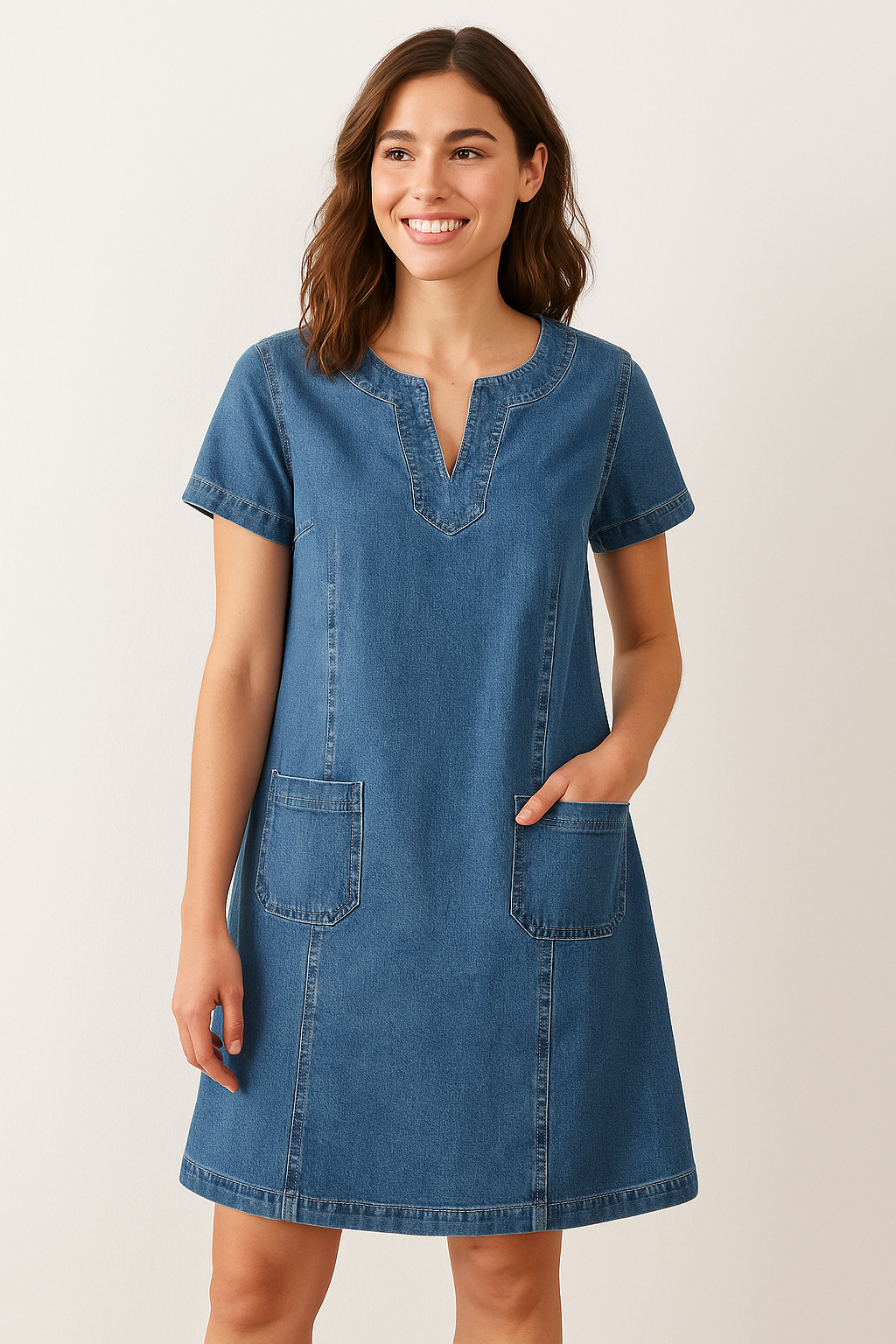 Sofia® | Robe en Denim Douce