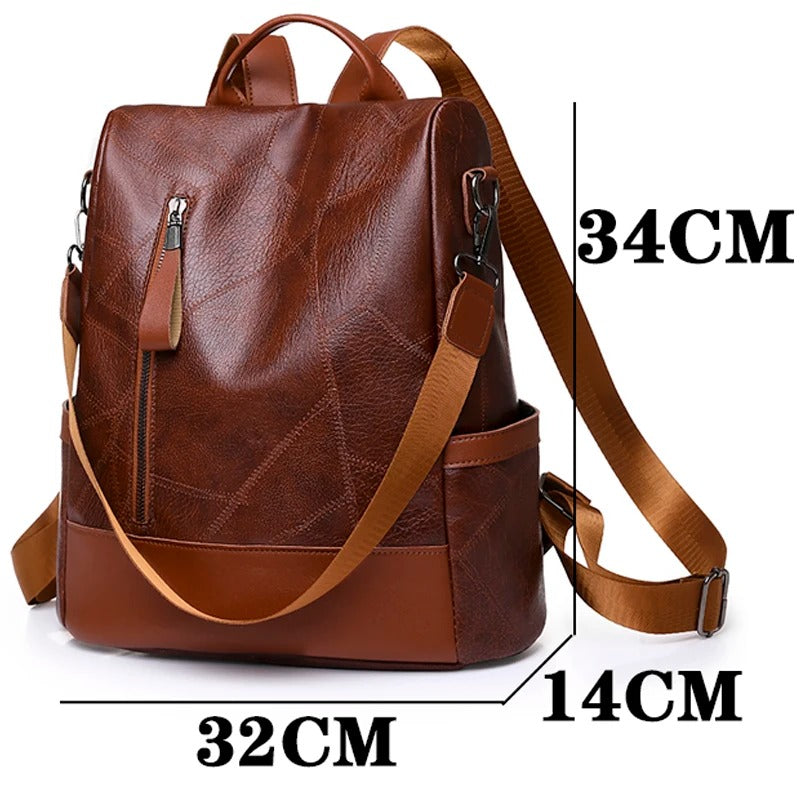 Martina | Sac à dos en cuir pratique pour tous les jours