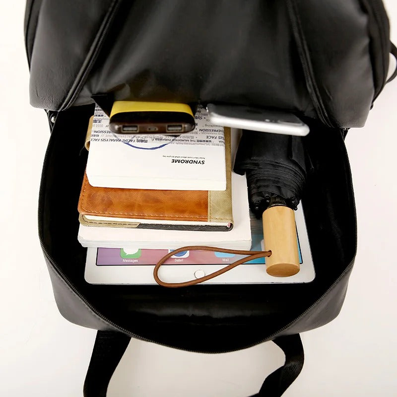 Eugenio | Sac à dos en cuir sophistiqué pour le bureau
