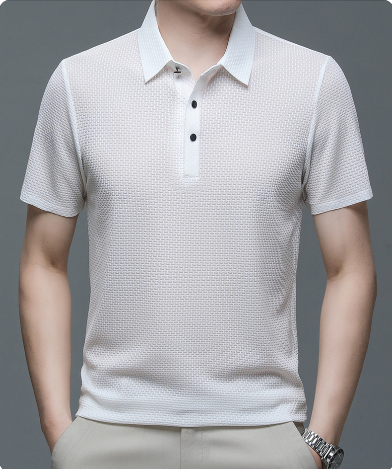 David | Elegant Polo Shirt with a Luxurious Touch
