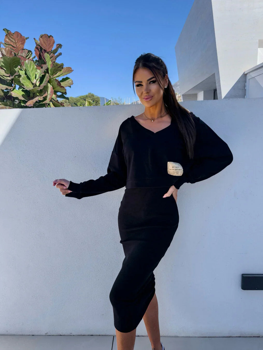 Lana - Ensemble décontracté sweat-shirt et robe