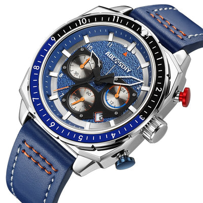 Montre de Sport Chronographe Luxe Quartz