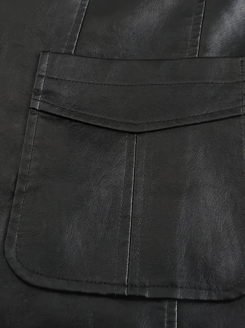 OLIVEIER - VESTE EN CUIR SYNTHÉTIQUE