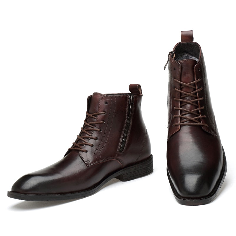 John | Bottes en cuir vintage