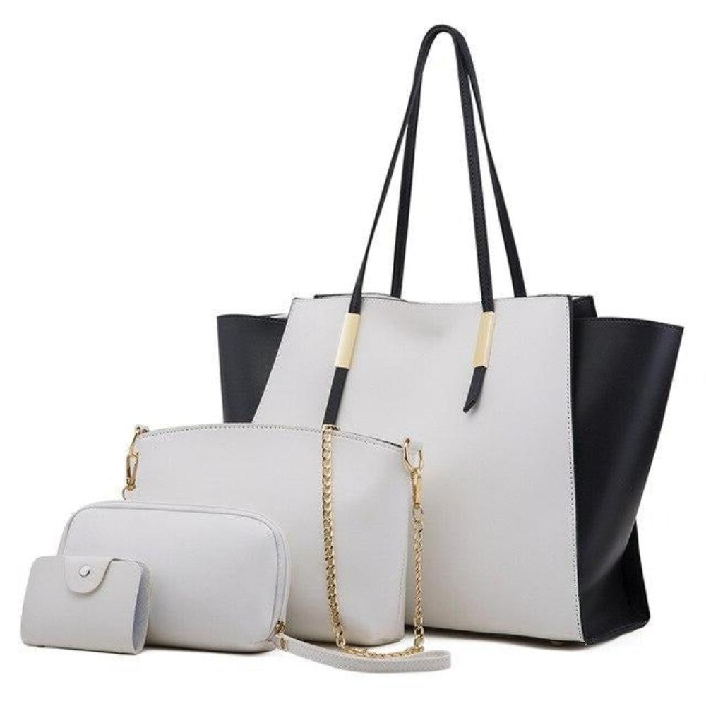 Ensemble de Charms Isabella™ | Ensemble de Sac Tote de Luxe de 4 Pièces
