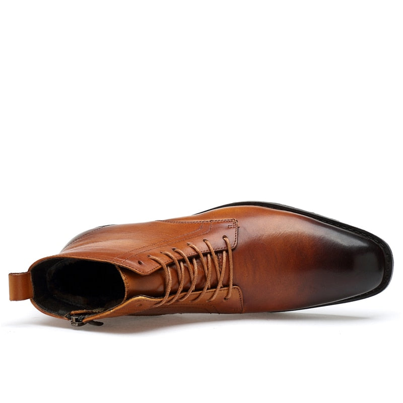 John | Bottes en cuir vintage