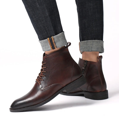 John | Bottes en cuir vintage