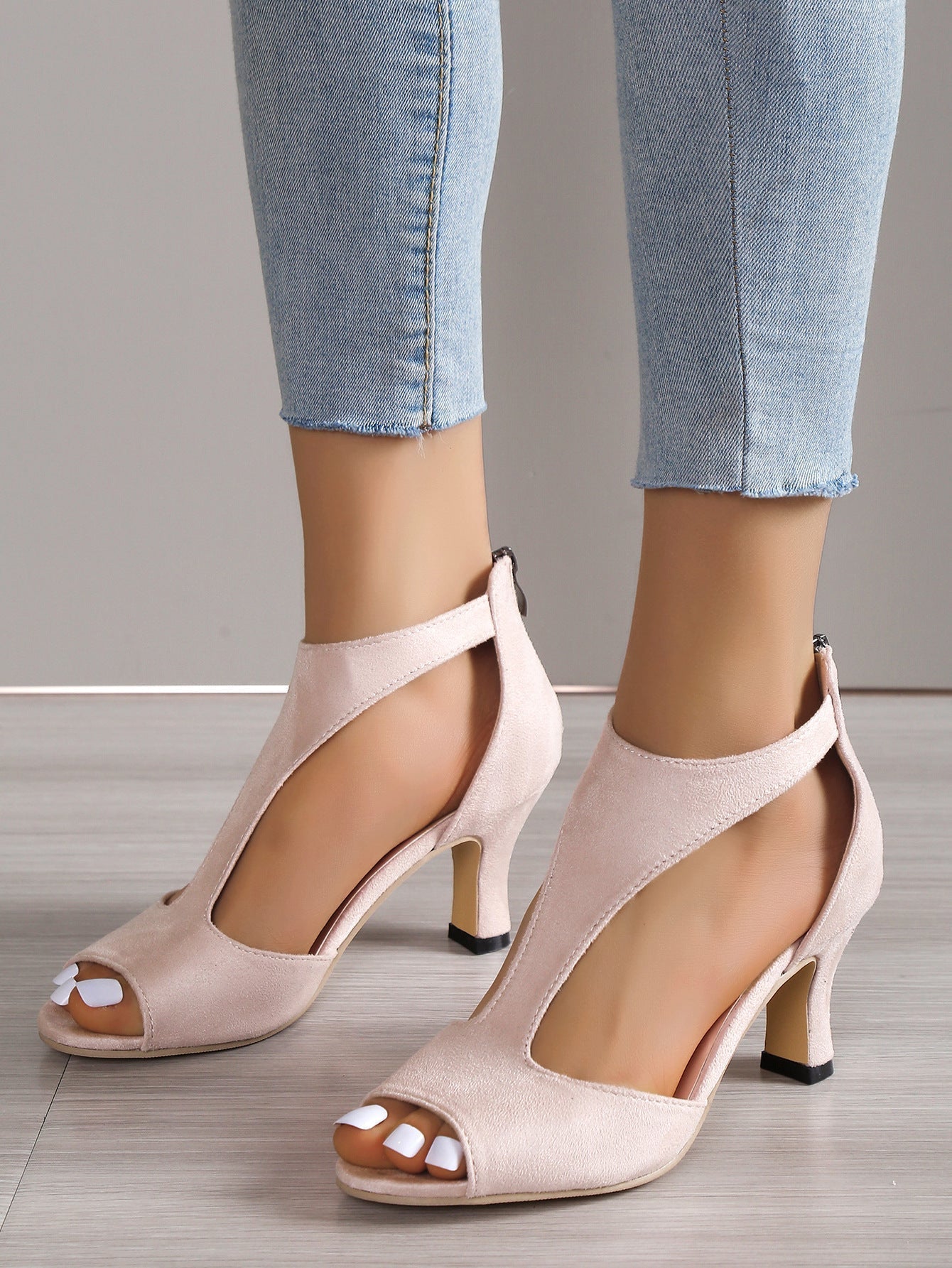 Laluna | Talons Hauts Élégants avec Ouverture