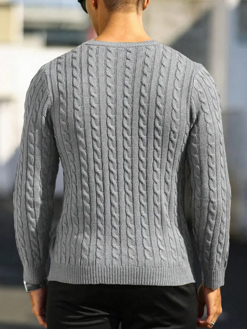 AURELIEN - PULL SLIM À MANCHES LONGUES