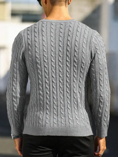 AURELIEN - PULL SLIM À MANCHES LONGUES