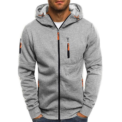 Oliver | Hoodie à zip urbain