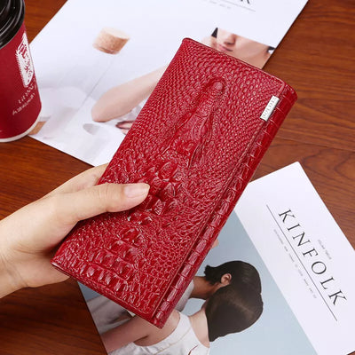 Madison™ Estilo | Portefeuille RFID avec Relief Élégant