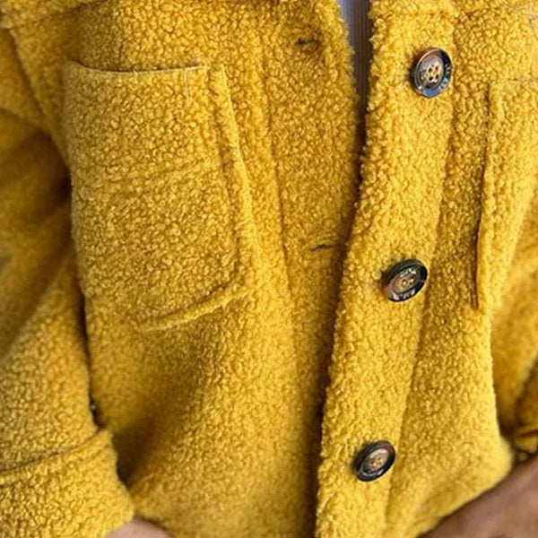 Dion™ | Veste courte en laine avec revers