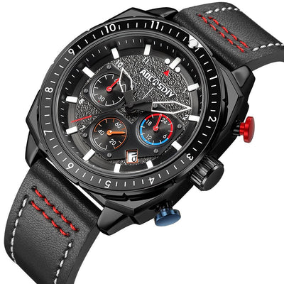 Montre de Sport Chronographe Luxe Quartz