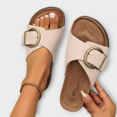 Mirano | Sandales à glissière avec boucle élégante