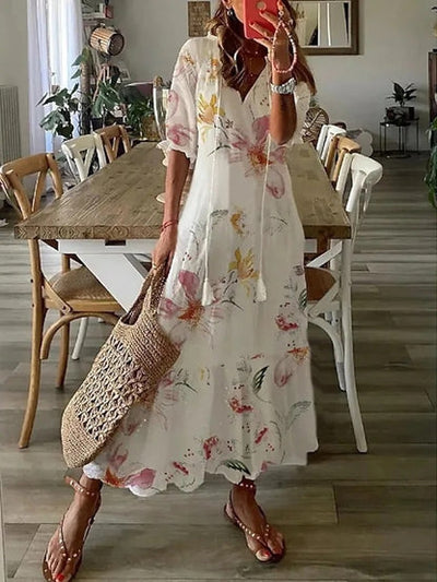 Dianna | Robe Boho avec Couverture du Ventre