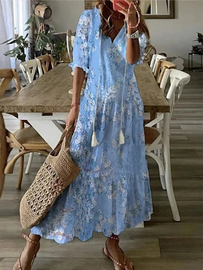 Dianna | Robe Boho avec Couverture du Ventre