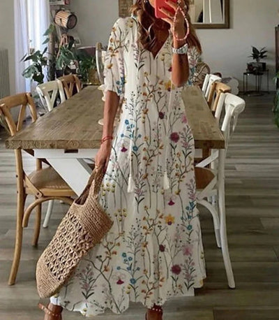 Dianna | Robe Boho avec Couverture du Ventre