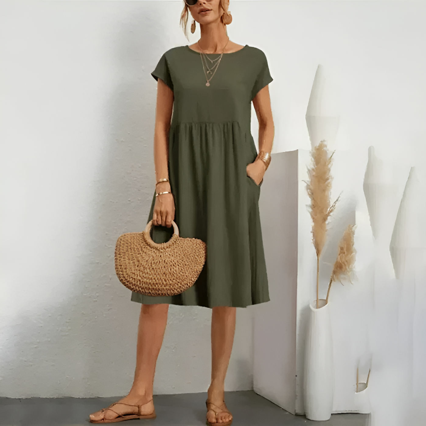 Cindy | Robe d'Été Élégante