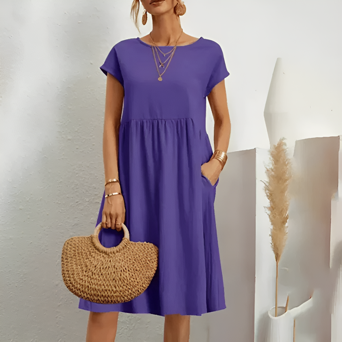 Cindy | Robe d'Été Élégante
