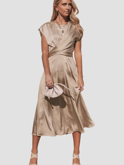 Claire | Robe Midi Élégante