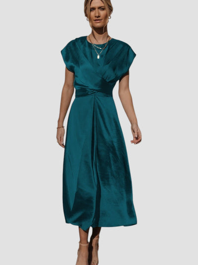 Claire | Robe Midi Élégante