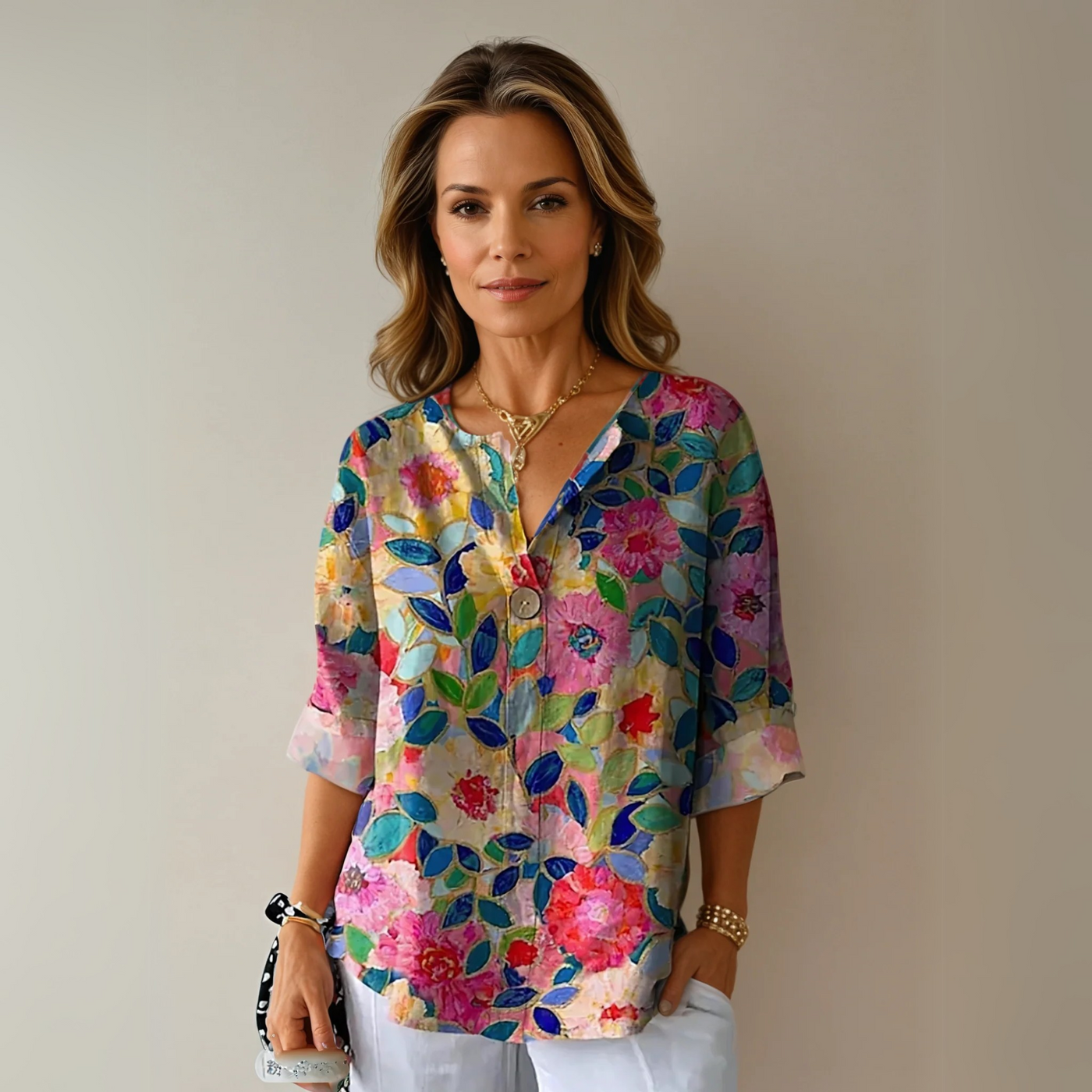 Arlene™ | Blouse Florale Chic