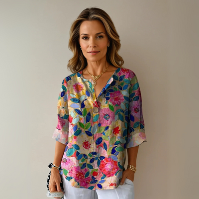 Arlene™ | Blouse Florale Chic