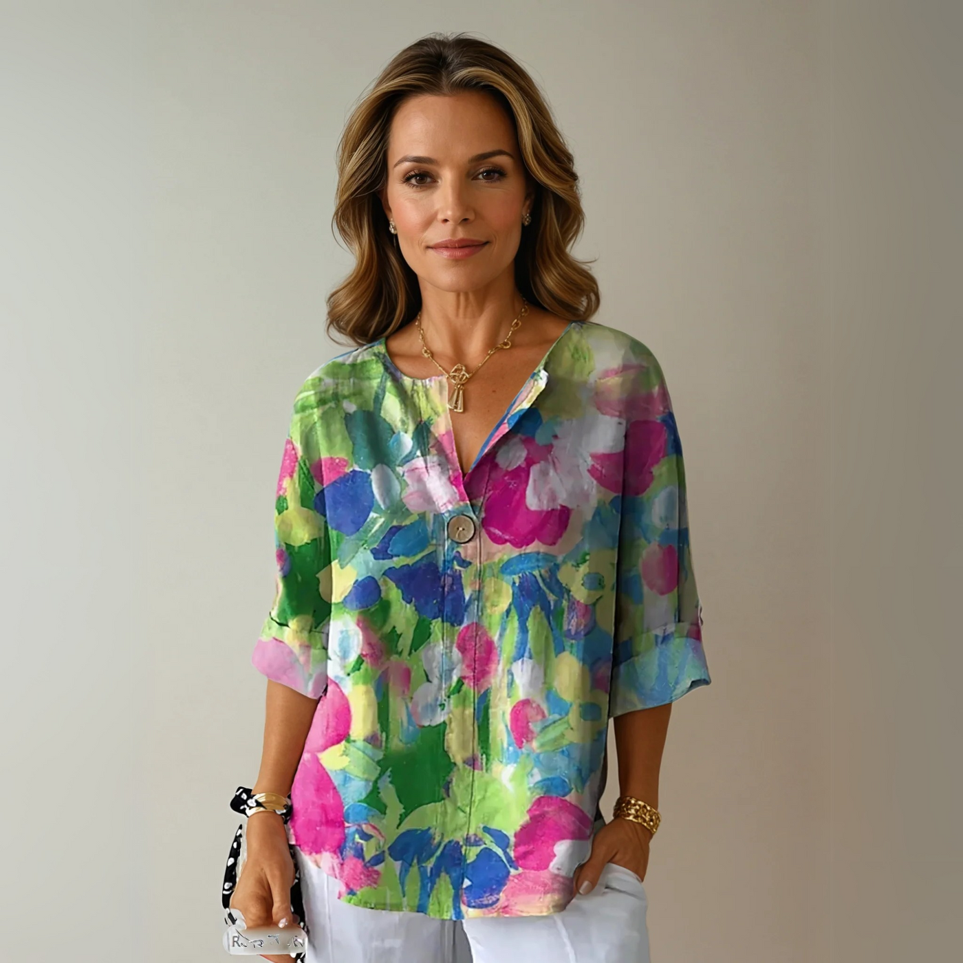 Arlene™ | Blouse Florale Chic